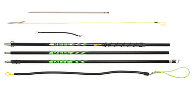 MAMBA ROLLER COMPOSITE POLE SPEAR KIT - 9 FOOT / 3 PC.