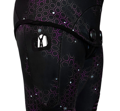 SpearPro Cabrilla Fuchsia Mens Wetsuit - 3mm