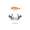 Fathom 3 Insulated Cooler Bag, Rockfish 32"L x 12"W x 18"H