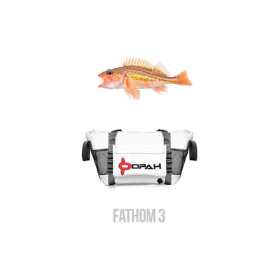 Fathom 3 Insulated Cooler Bag, Rockfish 32"L x 12"W x 18"H
