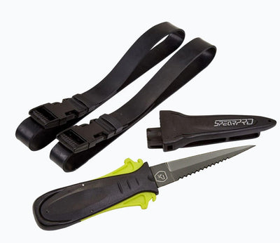 SpearPro Ribbon TITANIUM Knife - 9cm