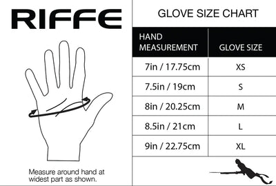 Riffe Amara Digi-tek© camo pattern and Vortex© camo  - Neoprene Gloves