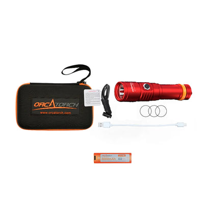 OrcaTorch D710 3000 Lumens Dive Light