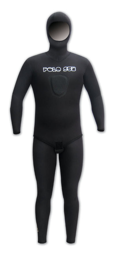 PoloSub Open Cell (Lined Exterior) Black Men's Wetsuit - 2.5mm