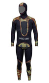 PoloSub lined Open Cell Brown Camo Womens Wetsuit 5.5mm