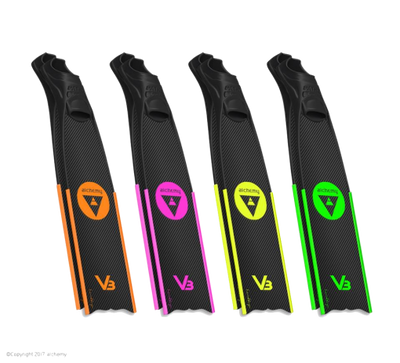 Alchemy V3-30 Carbon Fins (footpockets not included)