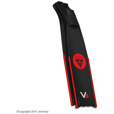 Alchemy V3 Carbon Fins (footpockets not included)